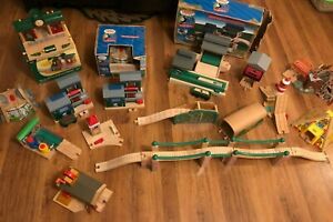 RARE & VINTAGE Brio & Learning Curve Accessories for Wooden Train Track