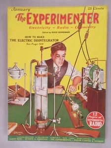 The Experimenter Magazine - January, 1926 ~~ Make An Electrical Disintegrator - Picture 1 of 4