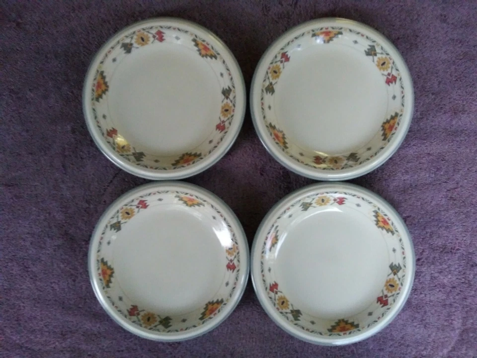 Набор из 4 салатных тарелок Studio Nova Timberline Aztec South Western - Изображение 1 из 4