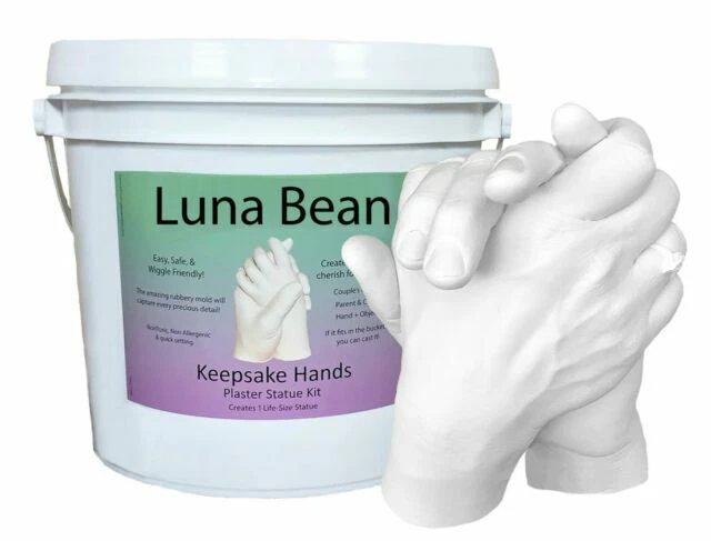 Luna Bean Keepsake Hands Casting Kit