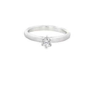 Thomas Sabo Mini Solitaire Cubic Ring TR2312-051-14 Size 7 (54) NWOT - Picture 1 of 1