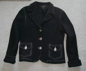 Hobojacke Darjoni schwarz Wolle Größe M - Bild 1 von 3