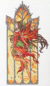 Cross Stitch Kit ~ Dimensions Gold Collection Dancing Fall Fairy #70-35429 - Picture 1 of 8