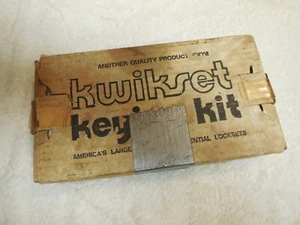 Kwikset Keying Kit 274--- Used - Picture 1 of 10