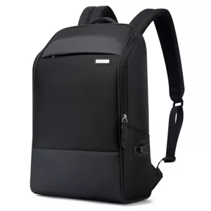 BOPAI Luxury leather waterproof Anti-Theft USB charge Business Laptop Backpack - Picture 1 of 6