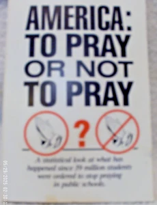 America: To Pray or Not To Pray by David Barton 1988 - Picture 1 of 1