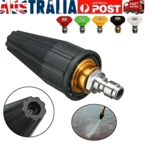 3600PSI High Pressure Washer Turbo Head Nozzle Pressure Water Cleaner with 5 Tip - Picture 1 of 12