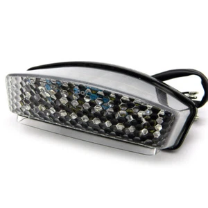 Luz trasera LED Ducati Monster 600/620/695/750/800/900/1000 ajuste 1994-2008 transparente - Imagen 1 de 7