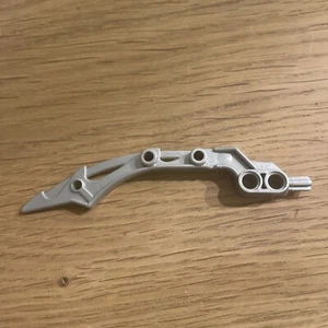 LEGO Part 57543 Bionicle Weapon Small Blade Hewkii Mahri Solek Flat Silver Qty 1 - Bild 1 von 3