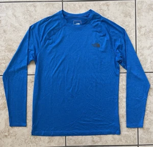 The North Face Maglietta Uomo Running Manica Lunga Blu Tecnica Media Sportiva Arrampicata Tee - Foto 1 di 20