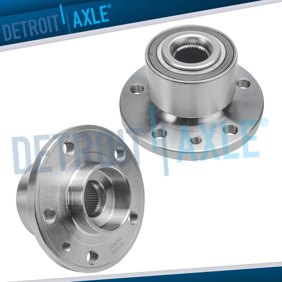 Front Wheel Bearing and Hub Assembly Pair for 2008 2009 2010 Volvo V70 - Image 1 of 4