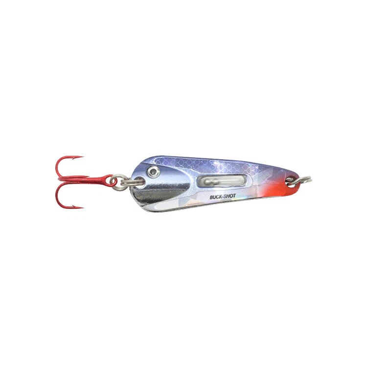 Northland Buck-Shot Flutter Spoon Silver Shiner 1/16 oz BRFS2-11 - Image 1 of 1