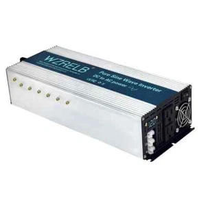 Spannungswandler 3000W Reiner Sinus Wechselrichter 12V auf 110V 220V LKW Haus Wohnmobil Auto - Bild 1 von 9