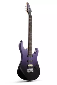Donner DMT-66 39" Electric Guitar Purplish Black Solid Body HSS Pickup + Gig Bag - Picture 1 of 10