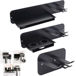 Metal Magnetic Wall Mount Bracket Holder for Dyson Supersonic Hair Dryer Black - Picture 1 of 13