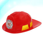 Puzzle-Spielzeug Feuerwehrmann Helm Rollenspiel (Rot, 27x22.5x10cm)