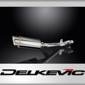 Kit silenciador de escape redondo de acero inoxidable de 8" deslizable Honda NT650V Deauville 1998-2001 - Imagen 1 de 5
