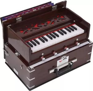 Safri Harmonium By Kaayna Musicals, 2¾ Octaves, 4 Stop- For Mantra, Bhajan-432Hz - Bild 1 von 15