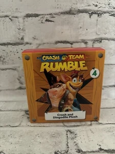 Mcdonalds Happy Meal Crash Team Rumble Crash And Dingodile Plush NEW - Picture 1 of 2