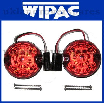 LAND ROVER DEFENDER - WIPAC LED REAR STOP TAIL 73mm - XFD500040LED, S6062 WIPAC - Image 1 of 4