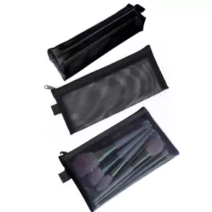 Mesh cosmetic storage bag x 1 ыш ч< H9G7 D5K6 U3L6 - Picture 1 of 16