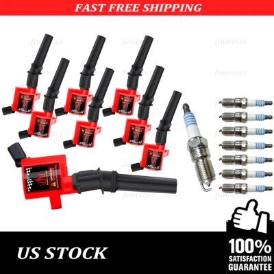 Juego de bobinas de encendido y bujías Energy para Mercury Grand Marquis 4,6 L 1998-2011 Foto 1 de 4