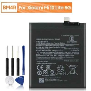 Batteria telefono di ricambio originale BM4R per Xiaomi Mi 10 Lite 5G 4160mAh - Foto 1 di 6
