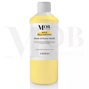 Miss Millionaire Reed Diffuser Oil Refill Designer Fragrance Concentrated 500ml - Picture 1 of 1