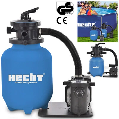 Sandfilter Anlage Pool Filter Kessel Balls Bälle Druckmanometer Mehrwegeventil - Bild 1 von 4