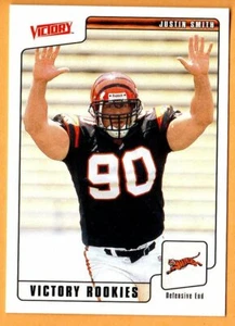 JUSTIN SMITH(CINCINNATI BENGALS)2001 VICTORY/ROOKIE CARD - Picture 1 of 1