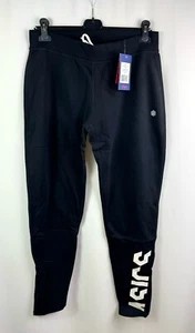 ASICS Womens Sport Big Logo Pant, Black, Size M - Picture 1 of 2