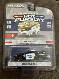 Greenlight 1/64th scale Oceanside, California Police 2015 Nissan GT-R - Picture 1 of 2