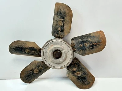 63 68 Corvette Chevelle Camaro 5 aspas ventilador de refrigeración 17 3/4" 2 3/8 orificios 3" BP Foto 1 de 4