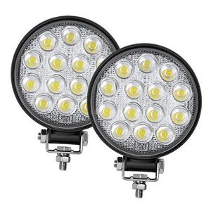  2 Stück 4,5 Zoll 2800LM Runde LED Offroad Lichter mit Spot & Flutlichtlicht,  - Bild 1 von 7