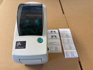 Zebra LP2824 Plus Thermal Barcode Tag Label Printer 282P-201510-000 Ethernet USB - Picture 1 of 5