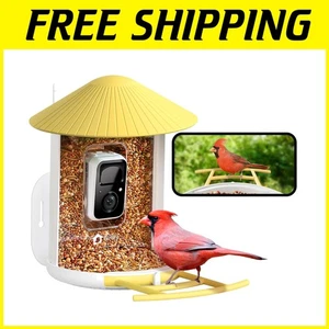Alimentador inteligente para aves con cámara - Observación de aves fácil - Imagen 1 de 11