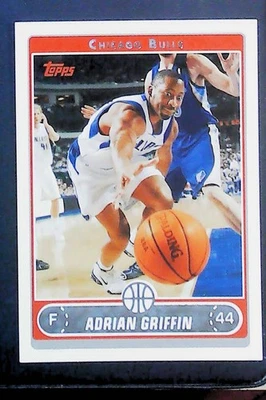 Adrian Griffin - 2006-07 Topps #203 - CHICAGO BULLS - NM - Image 1 of 2