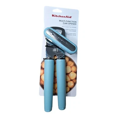 NEW KitchenAid Silicone Multifunction Can Opener/Bottle Opener in Mineral Water - Image 1 of 3