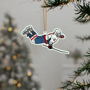 NEU! Washington Cap Ovechkin Alexander #8 Celebration Ornament Geschenk Fan Made - Bild 1 von 4