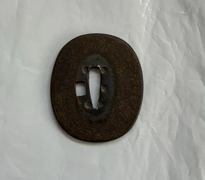 WW2 Japanese Army Officer Sword m44 Tsuba - Image 1 of 3