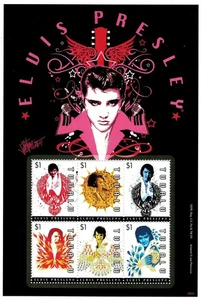 Tuvalu 2009 ☀ Elvis Presley Souvenir Sheet ☀ MNH** - Picture 1 of 1