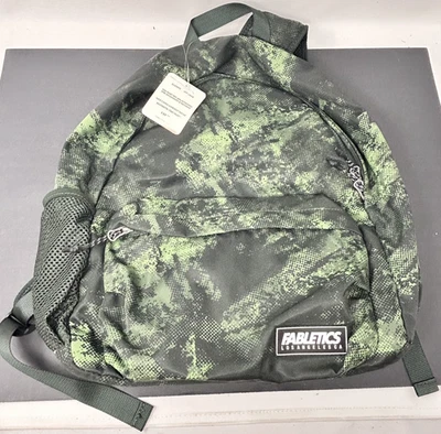 NOVA Mochila Fabletics Clássica Exército Verde Camuflagem/Laranja Neon Dentro ENVIO RÁPIDO - Imagem 1 de 4