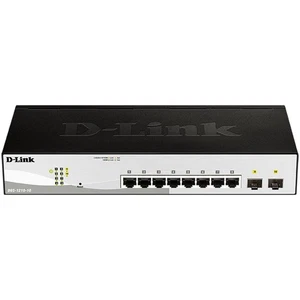 D-Link Commutateur de Réseau 10 Ports Gigabit 10/100/1000 Lan Ethernet SFP - Photo 1/3