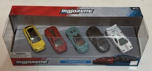 2025 Majorette Lamborghini Gift Pack 5 (Countach LP400 Sian FKP Centenario Urus) - Picture 1 of 6