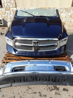 2014 2015 2016 2017 2018 RAM 1500 FRONT CLIP NOSE ASSEMBLY BUMPER HOOD ETC  - Image 1 of 4