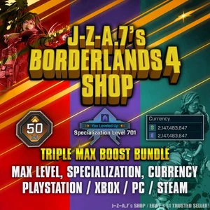 Borderlands 4✨ MAX LEVEL, MONEY AND SPECIALIZATION BUNDLE BL4 ✅PC-PS-XBOX✨ - Picture 1 of 1