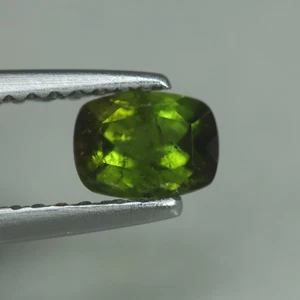 0.46 Cts_Ravishing Best Color_100 % Natural Unheated Mozambique Green Tourmaline - Picture 1 of 3