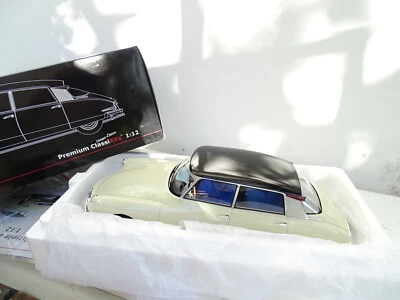 Premium ClassiXXs 1/12 - Citroen DS 19 Beige Chiaro E Prugna - Immagine 1 di 2