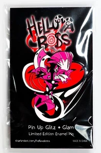 Helluva Boss Pin-Up Glitz + Spilla Smalto Glam - EDIZIONE LIMITATA - SOLD OUT! - Foto 1 di 4