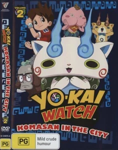 Yo-Kai Watch - Komasan In The City DVD (Region 4) VGC - Bild 1 von 3